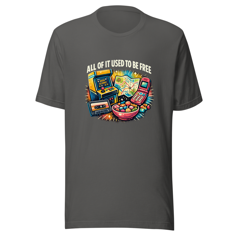 Remember When It Was Free? Nostalgia T-Shirt - Image 11
