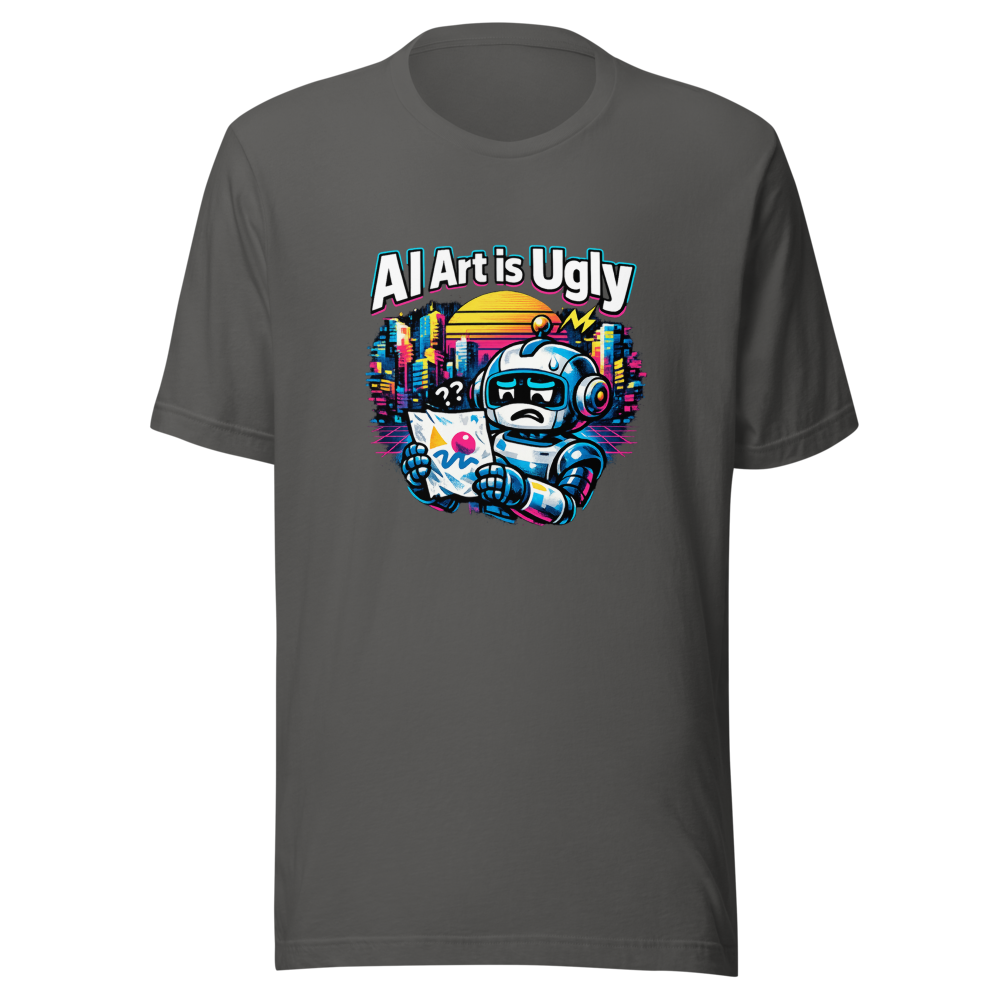 AI Art is Ugly Tee - Image 11