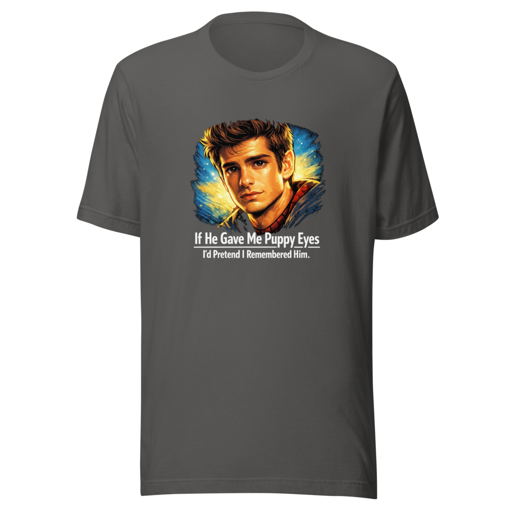 Peter Parker Puppy Eyes T-Shirt - Image 11
