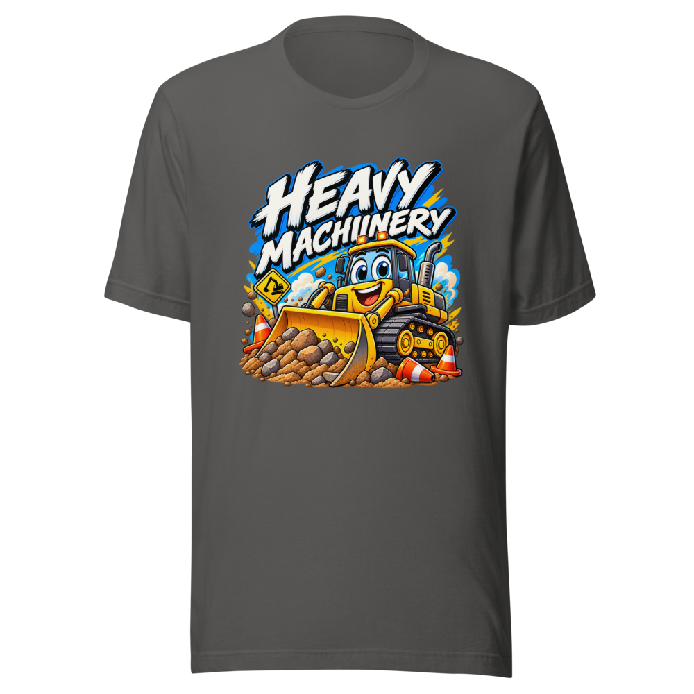 Heavy Machinery Viral Meme T-Shirt - Image 11