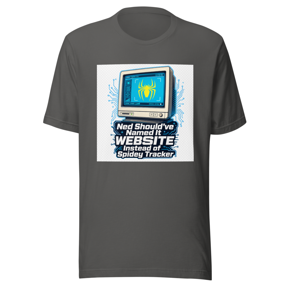 Ned's Website Tracker T-Shirt: Spider-Verse Fan Tee - Image 11