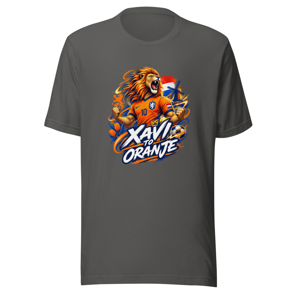 Xavi to Dutch National Team Coach T-Shirt - Image 11