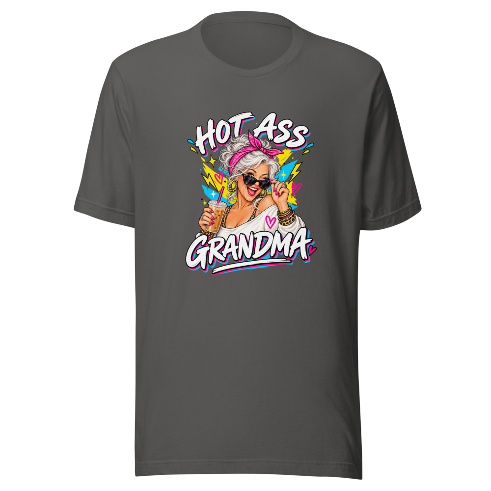 Hot Ass Grandma T-Shirt - Funny Meme Tee - Image 11