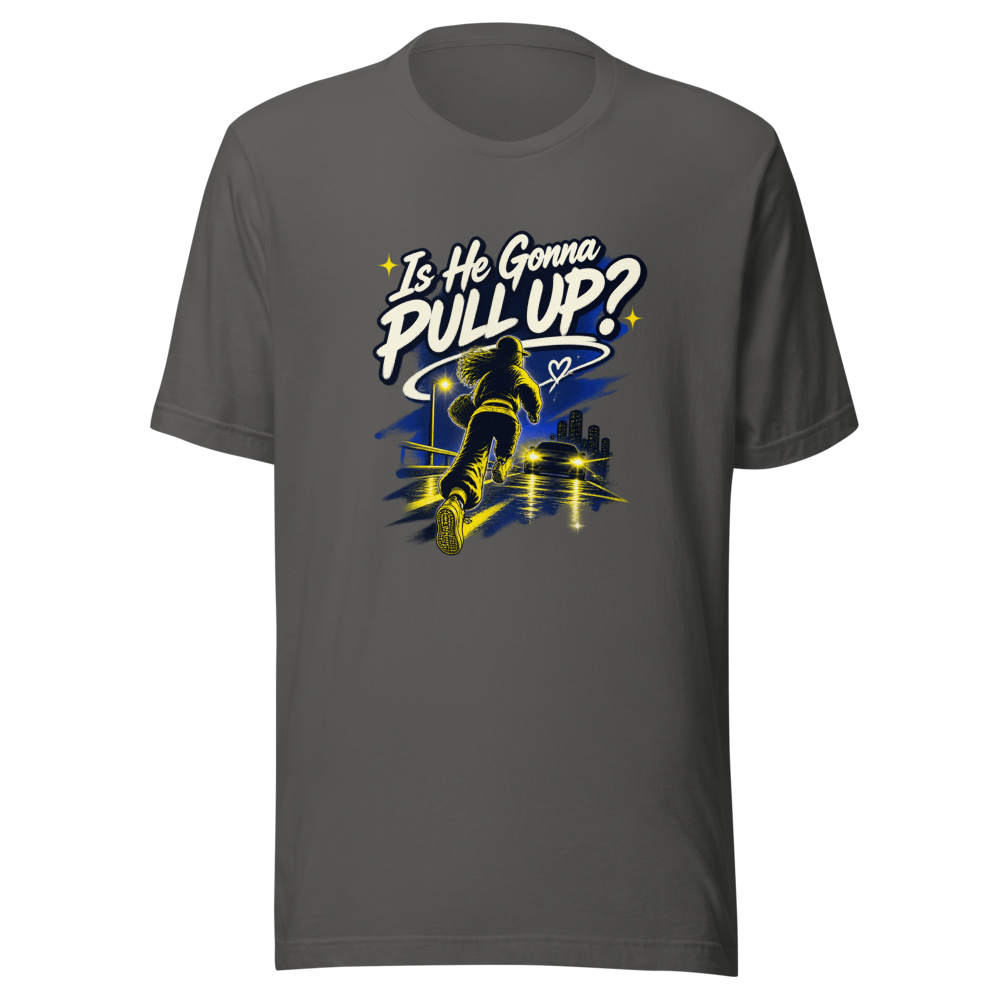 Is He Gonna Pull Up? Viral Meme T-Shirt - Image 11
