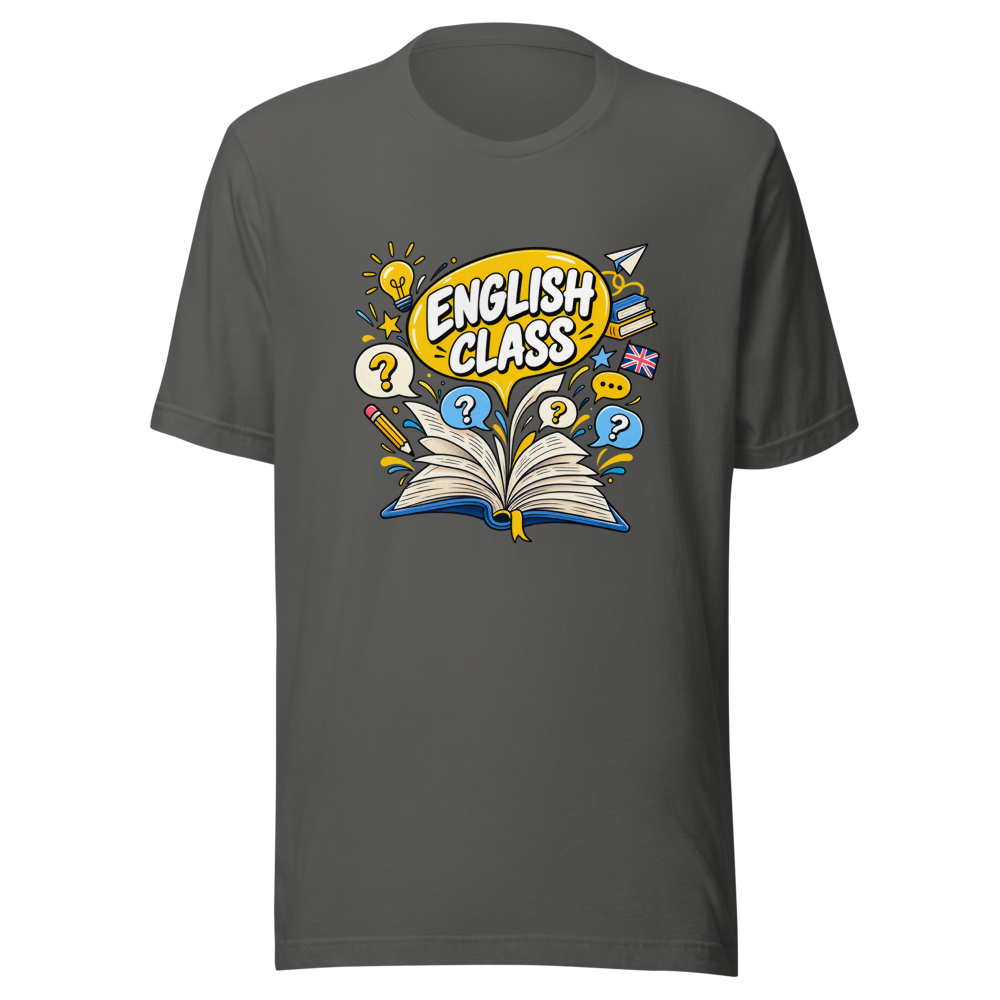 Media Literacy Is English Class Viral Quote T-Shirt - Image 11