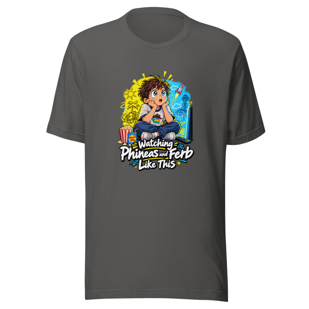 Phineas and Ferb Kid Vibes T-Shirt - Image 11