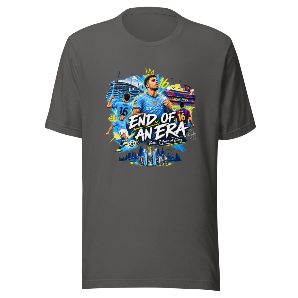 Rodri's Barca Move: The End of an Era Tee - Image 11