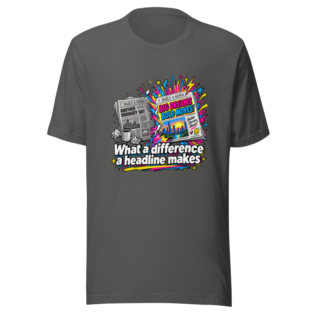 Headline Magic T-Shirt: See the Difference! - Image 11