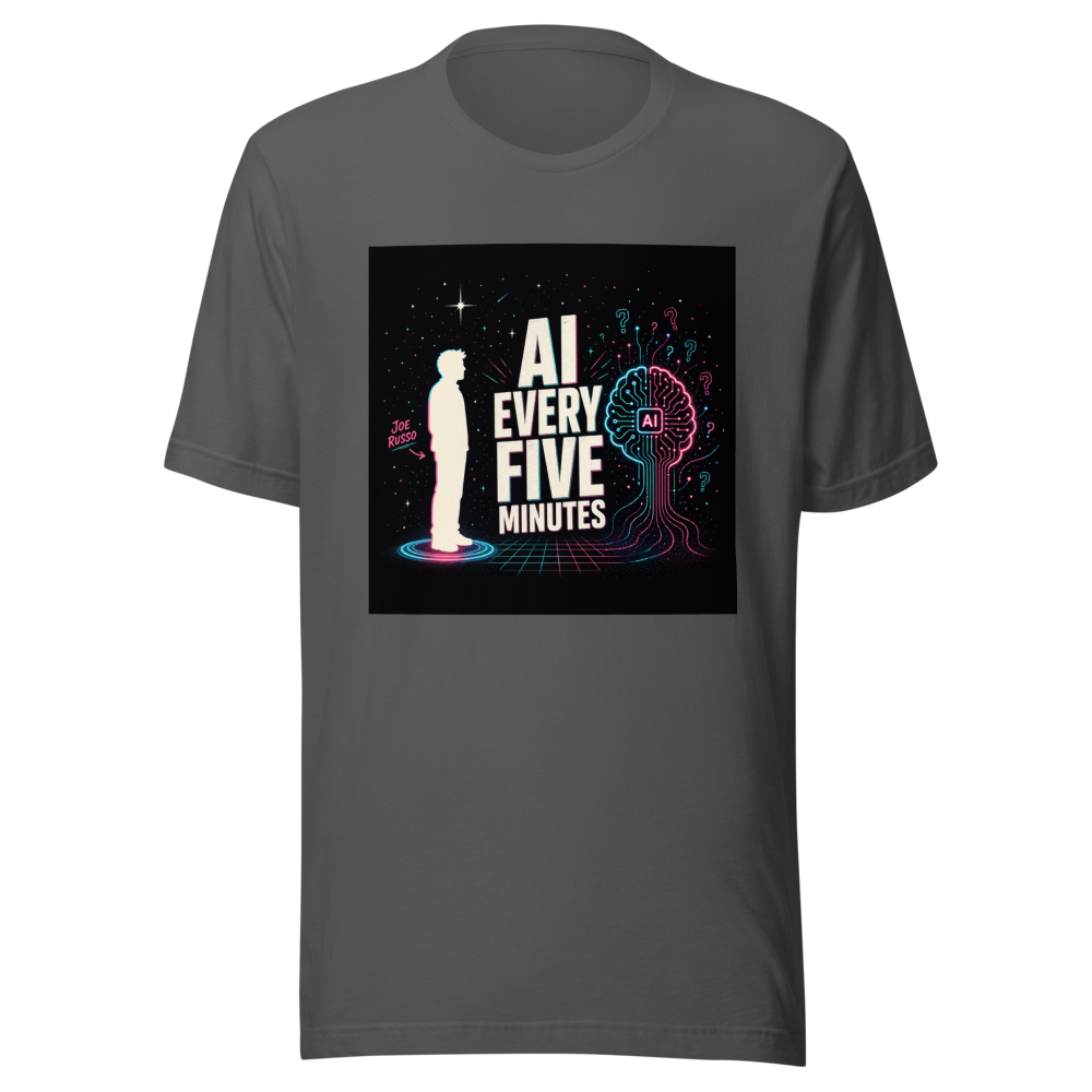 AI Fears & Silence Funny T-Shirt - Image 11