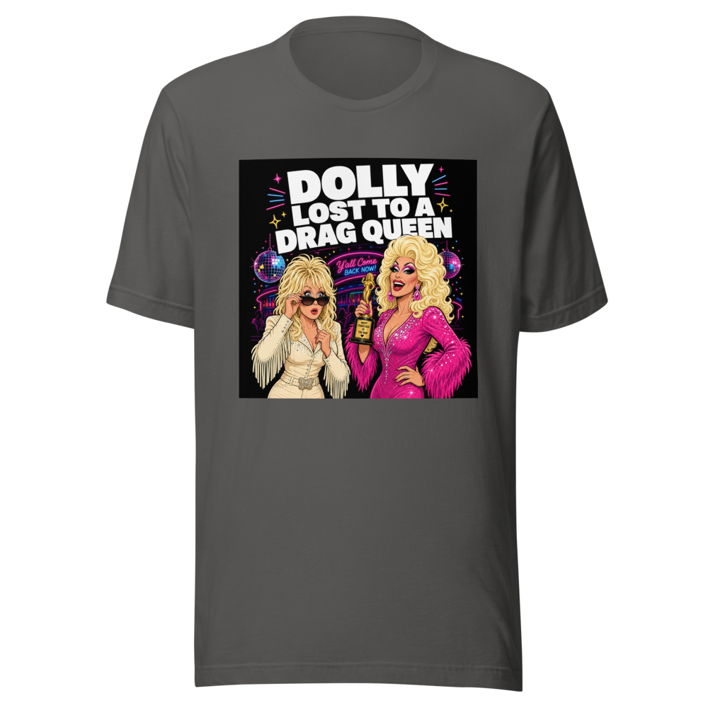 Dolly Parton Lost Lookalike Contest T-Shirt - Image 11