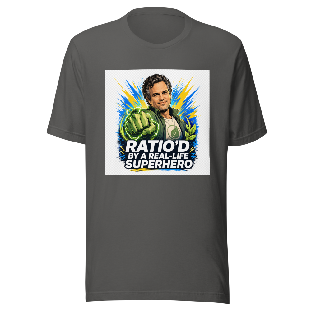 Mark Ruffalo Ratio'd Superhero T-Shirt - Image 11