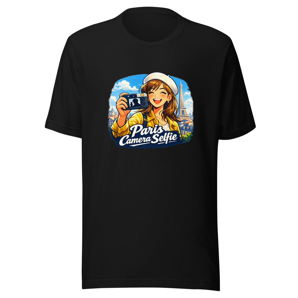 Taehyung Paris Camera Selfie Photo Tee - Image 2
