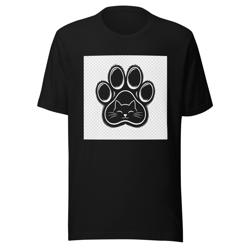 Cat Paw Tattoo Tee - Viral Cat Art - Image 2