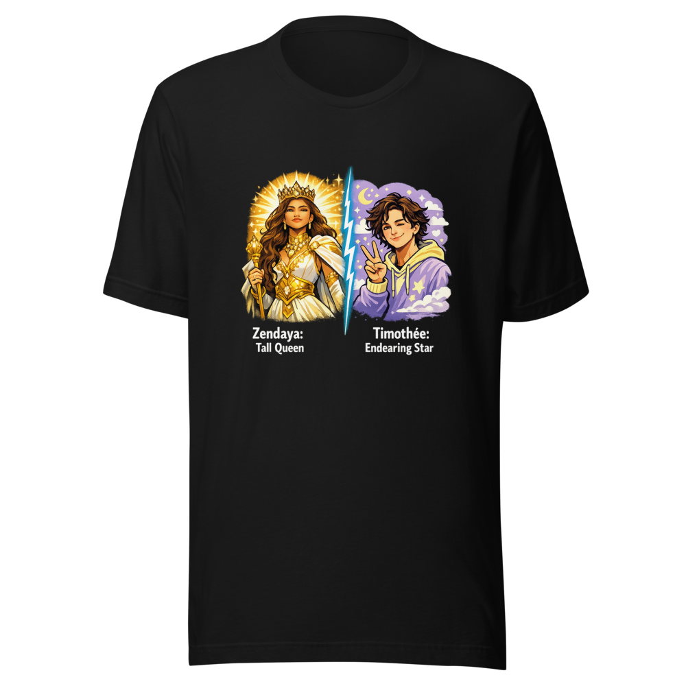 Zendaya Tall Queen & Timothée Twink King Tee - Image 2