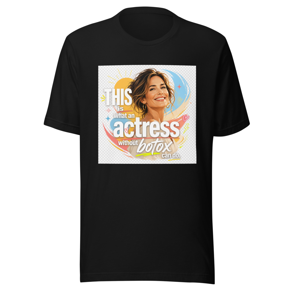 Actress Natural Beauty Glow T-Shirt - Image 2