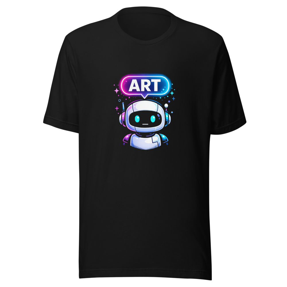 Artificially Intelligent Bot Says "Art" T-Shirt - Image 2