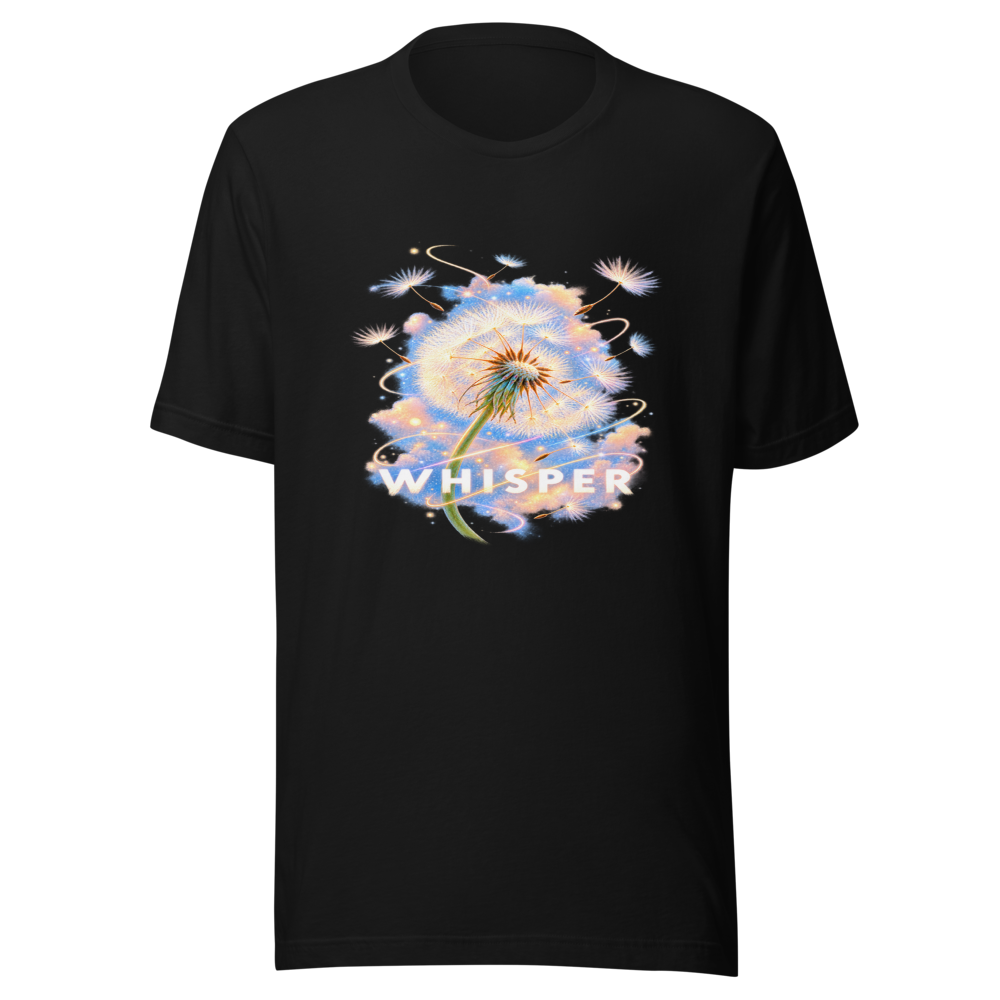 Whisper Vibes Aesthetic Graphic Tee - Image 2