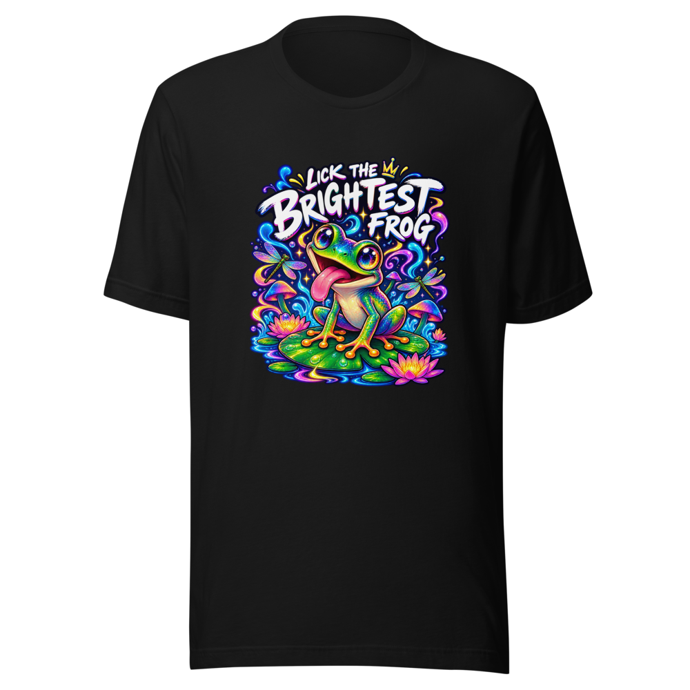 Lick the Brightest Frog Tee - Image 2