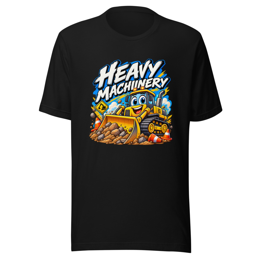 Heavy Machinery Viral Meme T-Shirt - Image 2