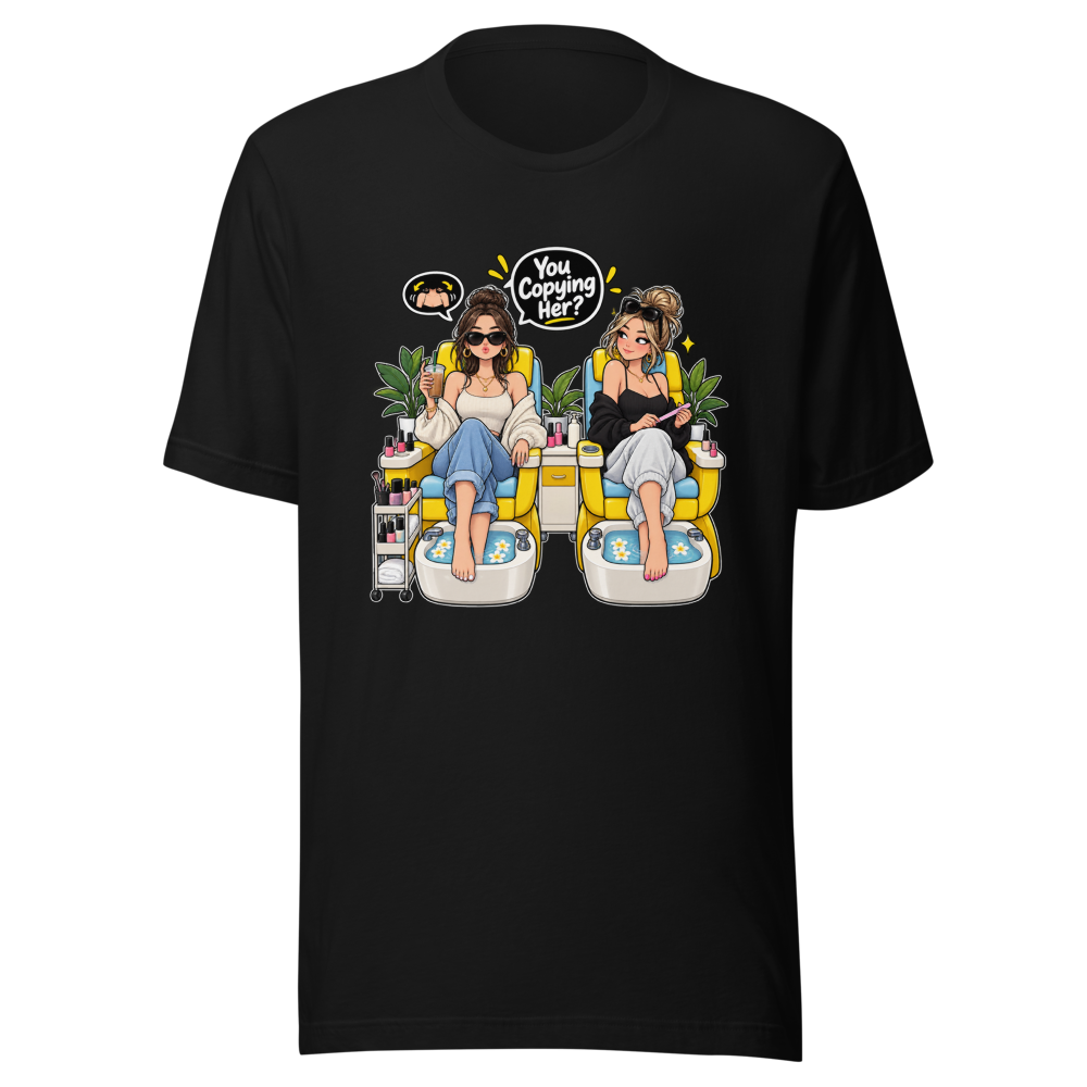 The Salon Posture Shimmy Viral Meme Tee - Image 2