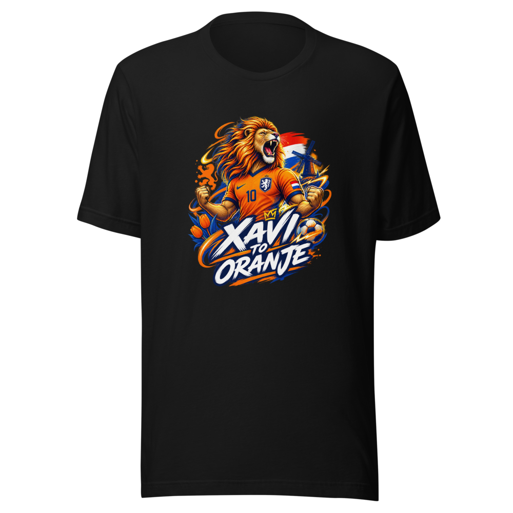 Xavi to Dutch National Team Coach T-Shirt - Image 2