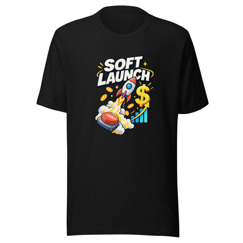 Soft Launch Raise: Accidental Job Leverage Tee - Image 2