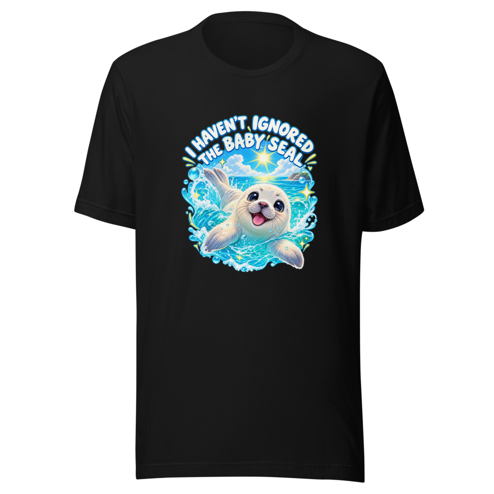 Baby Seal Haven T-Shirt: Good Vibes Only - Image 2