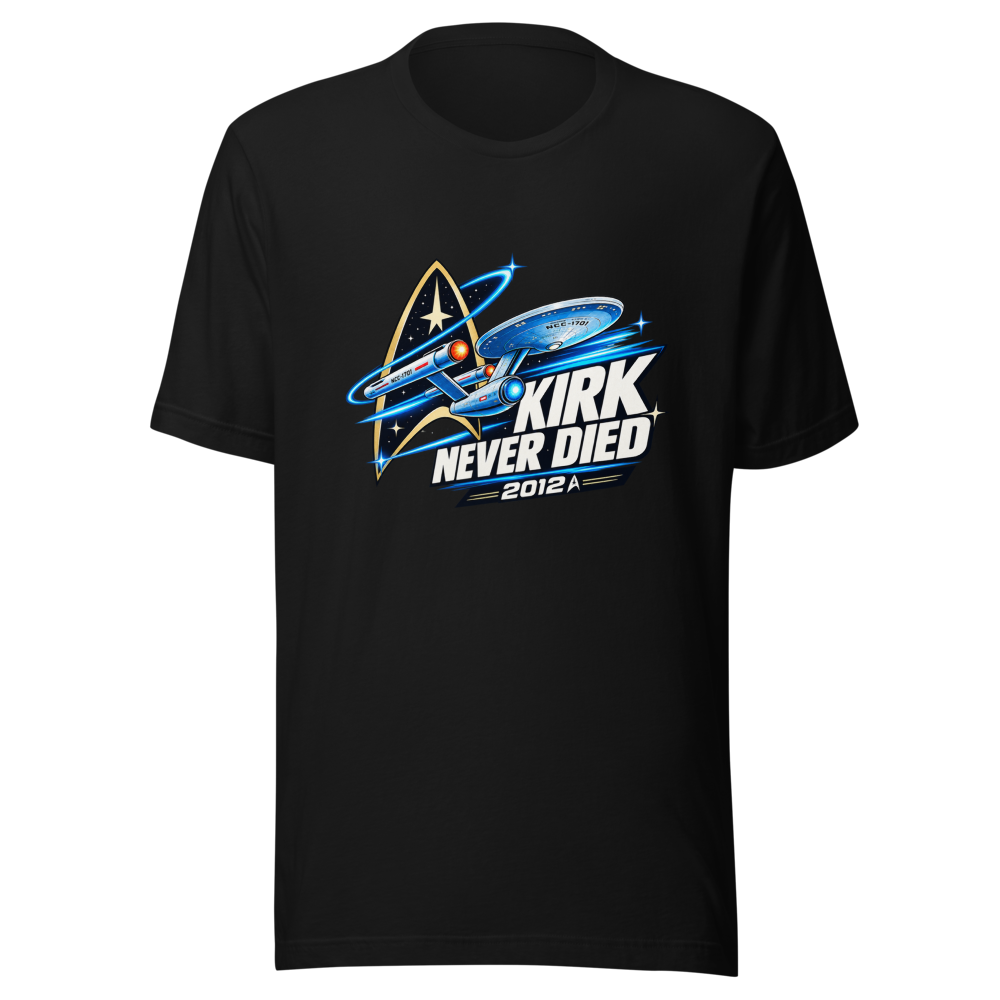 Kirk Never Died Star Trek 2012 Username Tee - Image 2