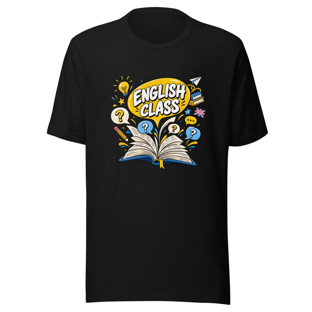 Media Literacy Is English Class Viral Quote T-Shirt - Image 2
