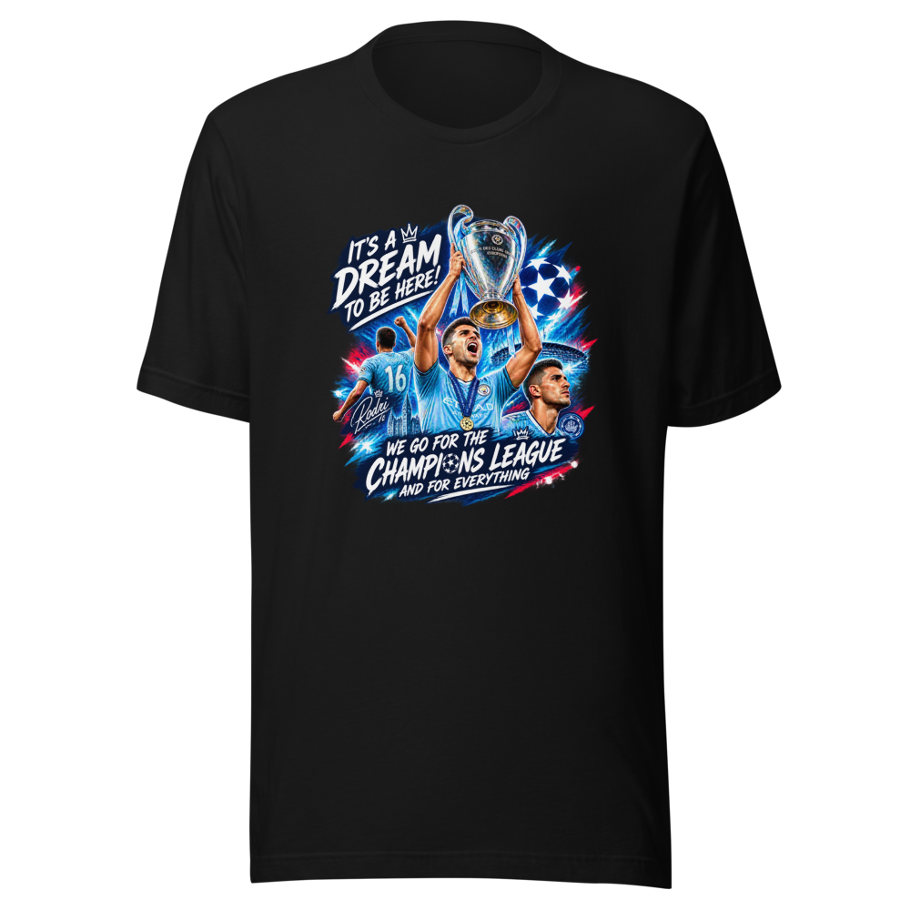 Rodri's Dream: UCL & Everything Tee - Image 2