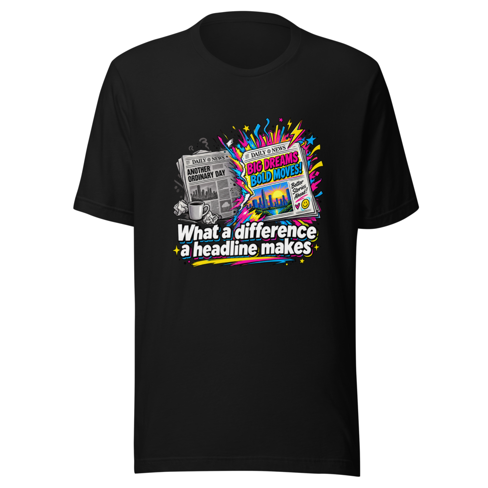 Headline Magic T-Shirt: See the Difference! - Image 2