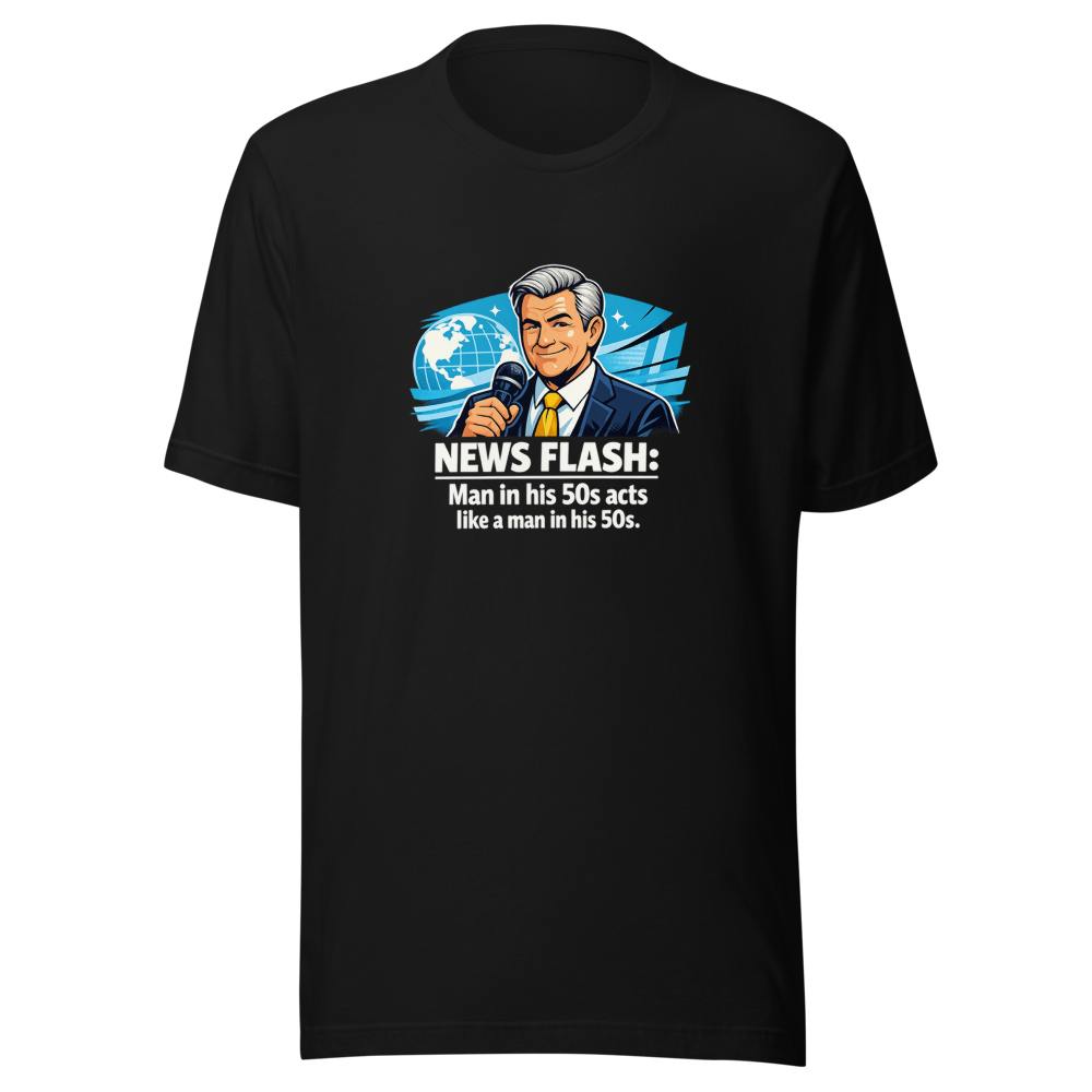 Man in His 50s Acts Like Man in His 50s T-Shirt - Image 2