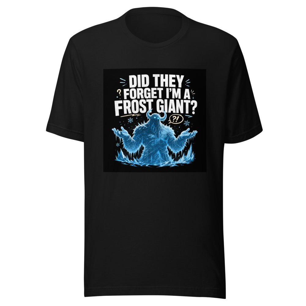 Frost Giant Lore Forgotten Thor T-Shirt - Image 2
