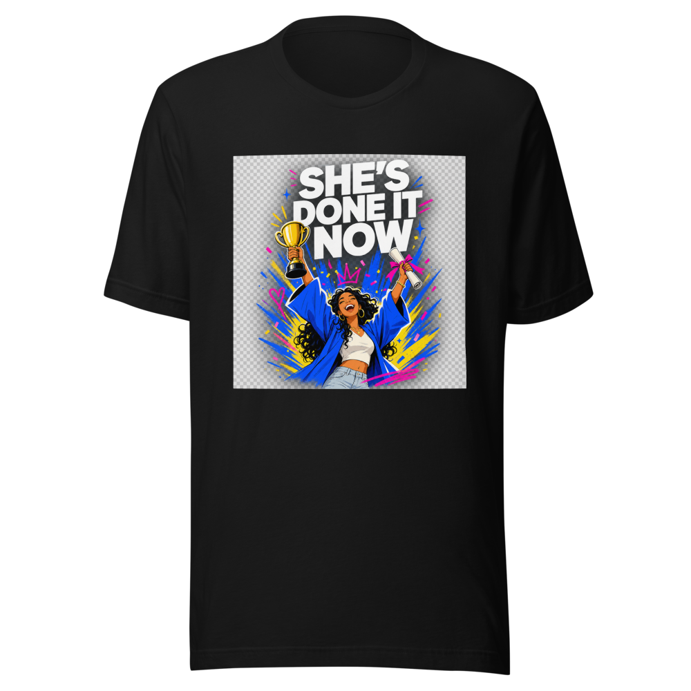 She's Done It Now Viral Meme T-Shirt - Image 2