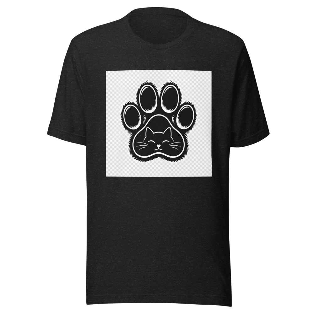 Cat Paw Tattoo Tee - Viral Cat Art