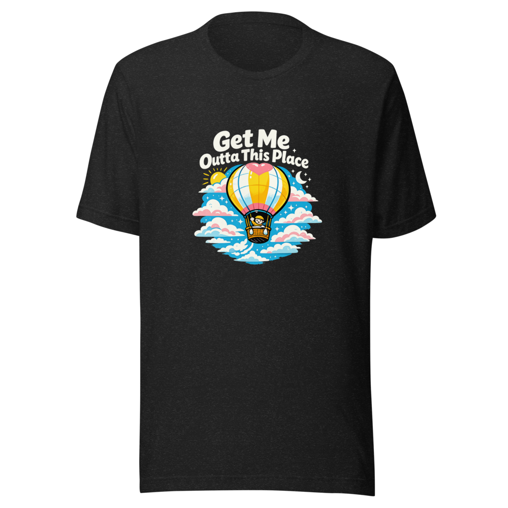 Escape Reality Graphic Tee - Get Me Outta Here!