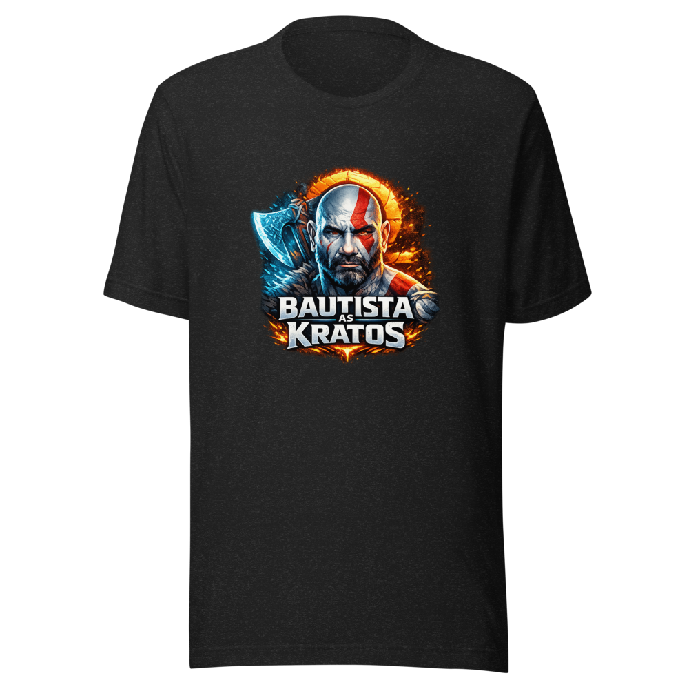 Dave Bautista as Kratos God of War Series T-Shirt