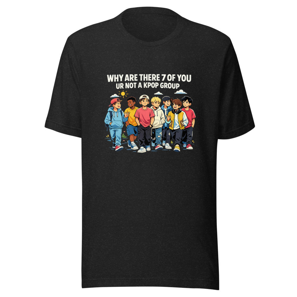 Huge Boy Group Tee - Not a K-Pop Group