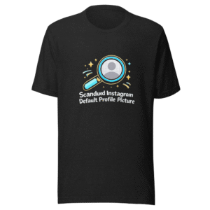 Instagram Default Pic Search Fail Tee