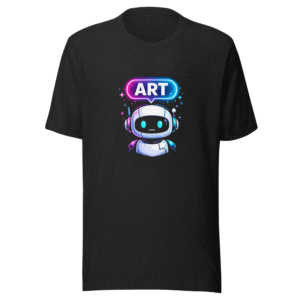 Artificially Intelligent Bot Says "Art" T-Shirt