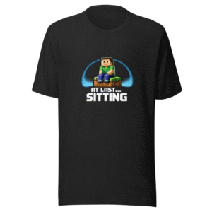Minecraft Sitting Meme T-Shirt