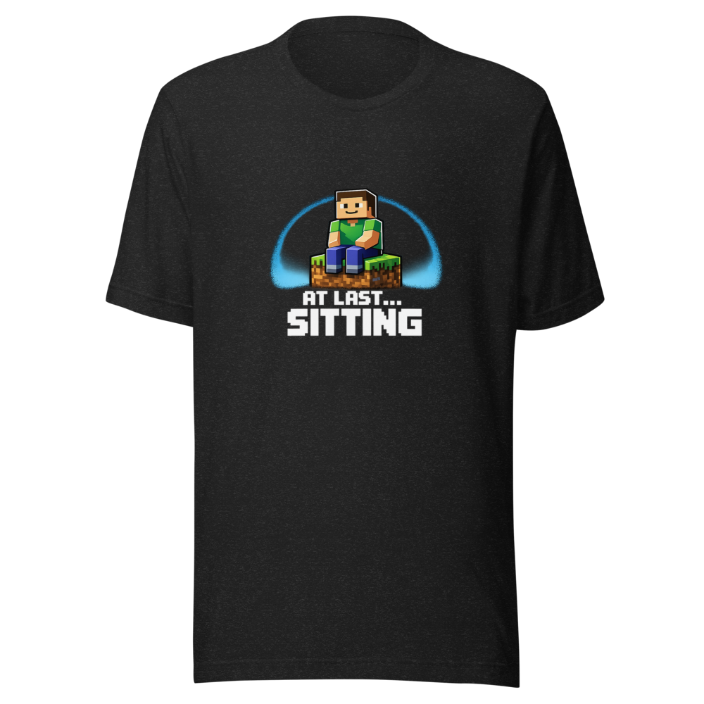 Minecraft Sitting Meme T-Shirt