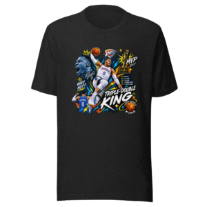 Russell Westbrook Triple-Double King T-Shirt