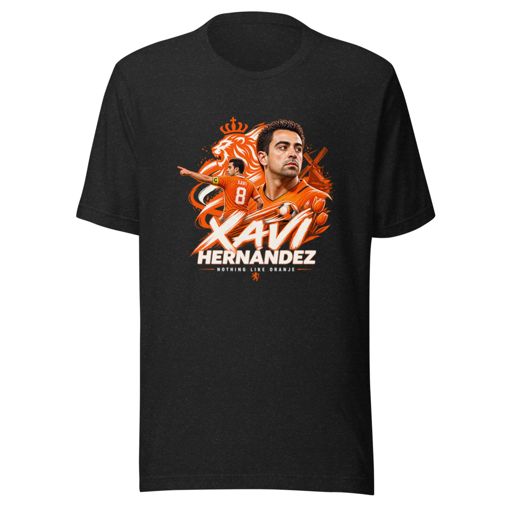 Xavi Hernández 'Nothing Like Oranje' Coach T-Shirt