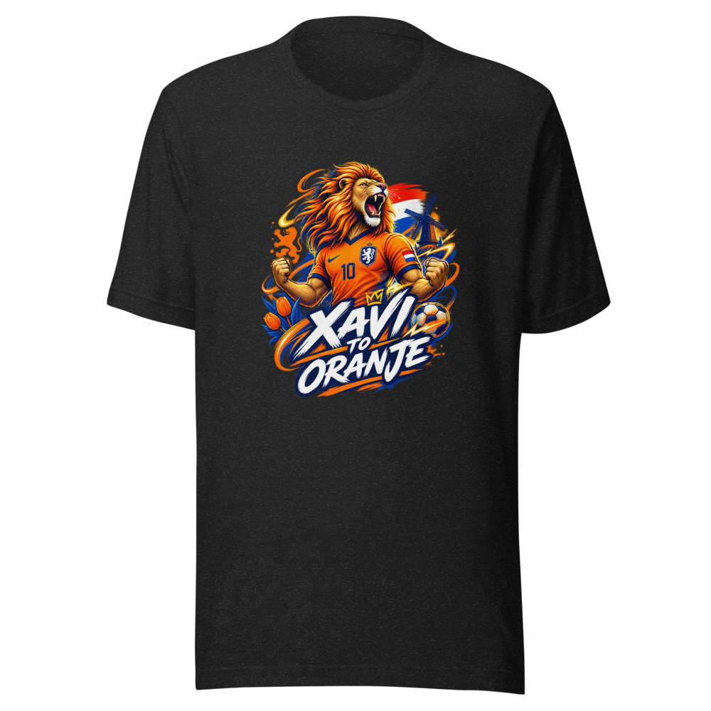 Xavi to Dutch National Team Coach T-Shirt
