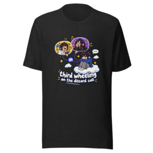 Third Wheeling On Discord T-Shirt