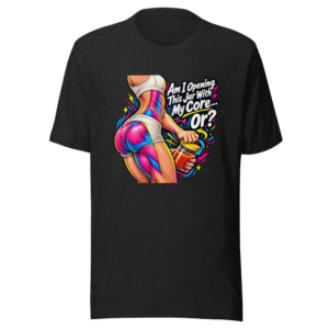 Funny Jar Opener Shirt - Strong Core Power