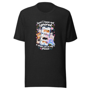Cat Lover TL Response Tee