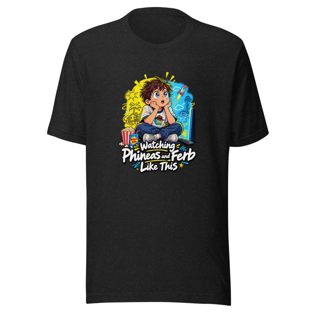 Phineas and Ferb Kid Vibes T-Shirt