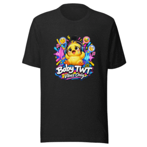 Baby TWT Vibes Only Funny Meme T-Shirt